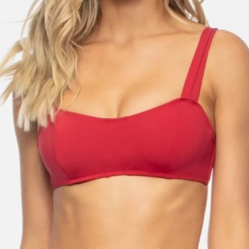 New Tavik Swimwear Vivien Black Swim Top Nwt Small